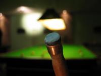 Photo of snooker cue tip